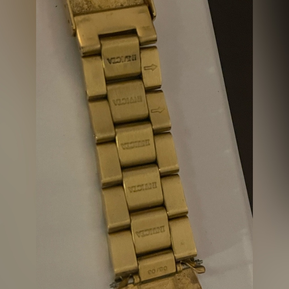 Invicta 8929 pro driver OEM 20mm watch bracelet. Missing 3 links & minor scratch - Picture 6 of 6